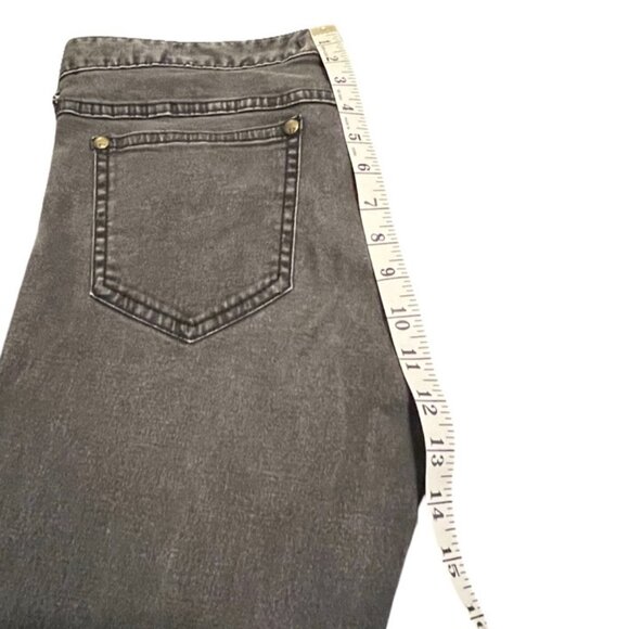 VTG | Y2K | Free People | Faded Black | Five Pocket | Stretch Skinny Jeans - Picture 5 of 10